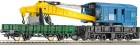 56096 Roco Breakdown Crane with Jib car